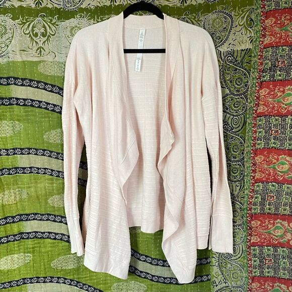 Lululemon Chantilly Find Your Calm Wrap Sweater Size 8 - Picture 3 of 15